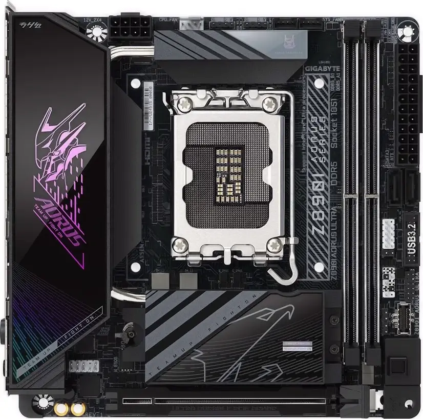 Montaje Placas Base Gigabyte Z890I AORUS ULTRA Gaming PC Tres Cantos Montaje Placa Base Gigabyte Z890I AORUS ULTRA Gaming PC Tres Cantos